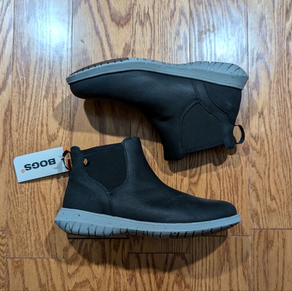 Bogs Mens Spruce Chelsea Pull On Boots Waterproof Outdoor 72755 Size 10 - Picture 2 of 7